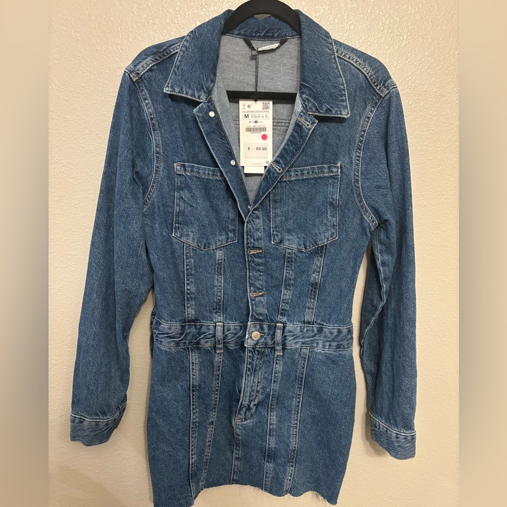 Zara denim dress